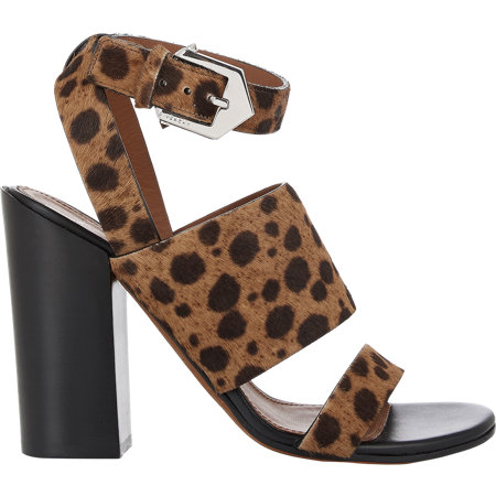 GIVENCHY Animal-Print Ankle-Strap Sandals $1195 now $479