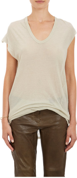 ISABEL MARANT Tissue Weight Jersey Xani T=Shirt $220 now $89